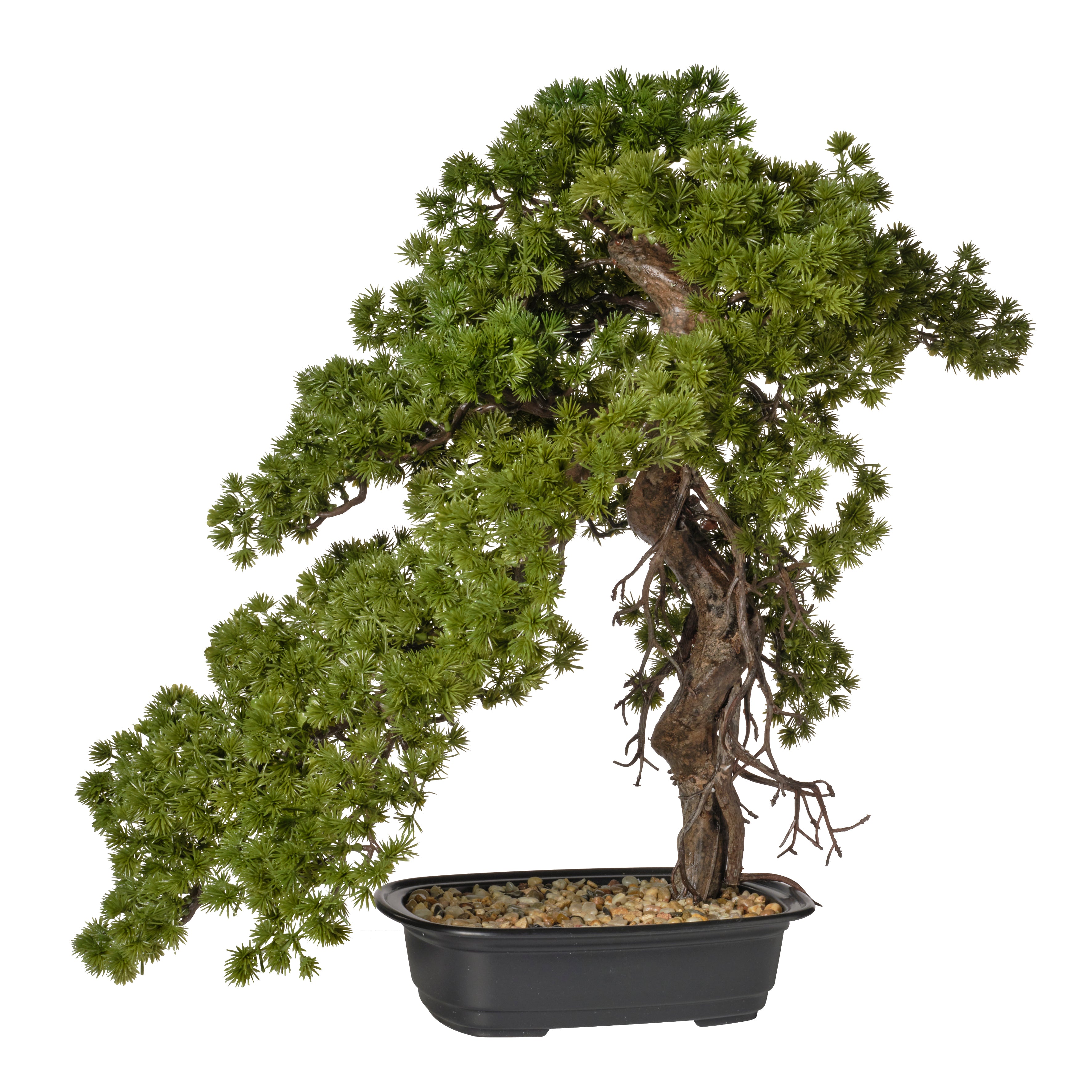 Feuillazur artificiels Bonsaï plante artificielle vert 61cm