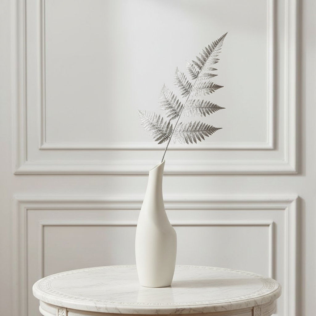 Sia Home Fougère feuillage artificiel argenté 73 cm