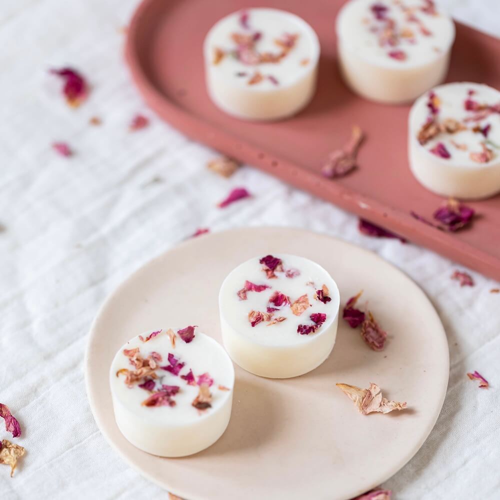 Flowrette Fondants fleuris fondants parfumés rose sauvage x6