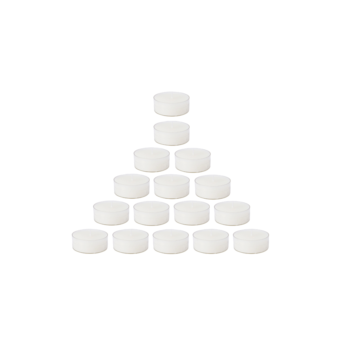 Sia Home Flammes Bougies Rouge Blanc 18 mm Lot 16 Cire