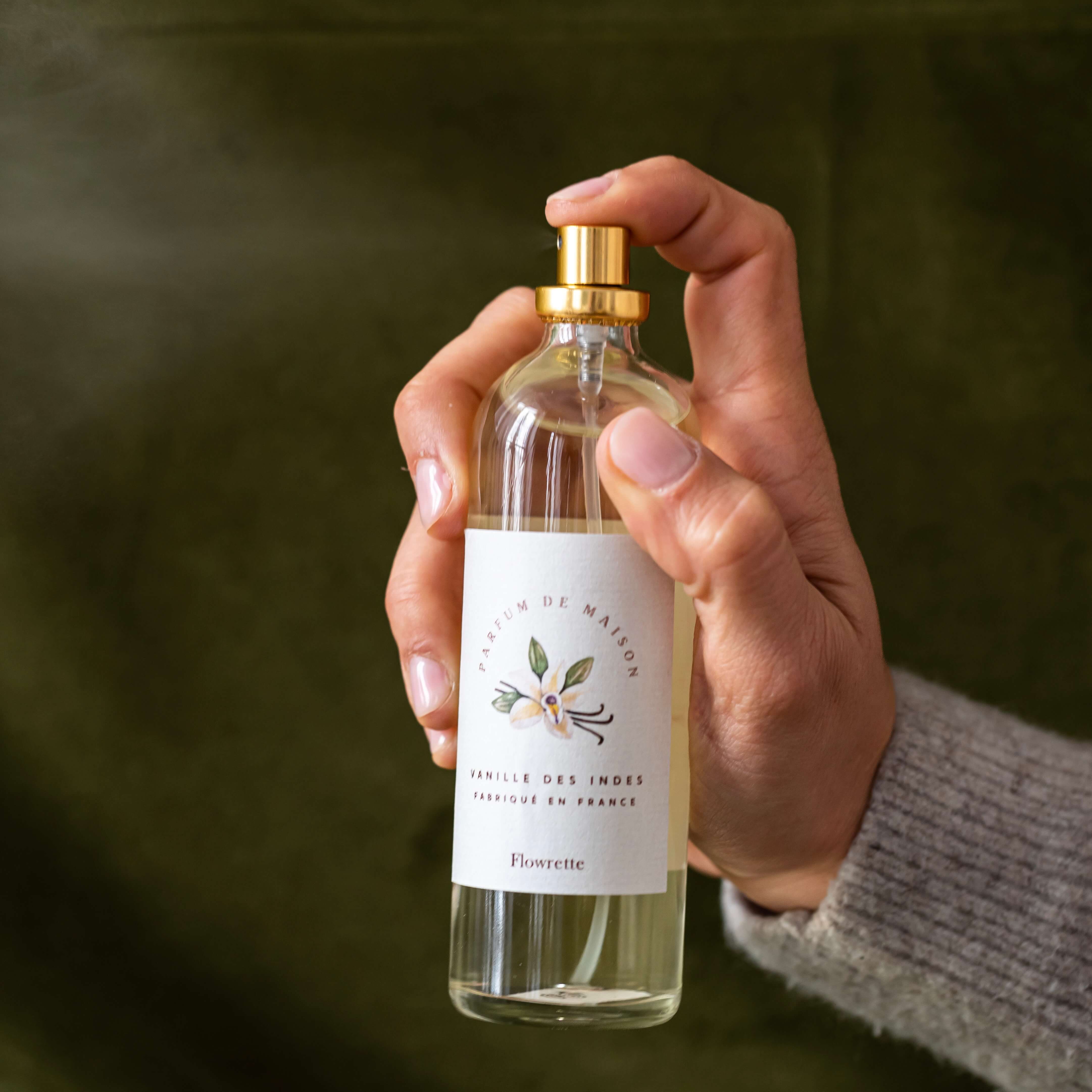 Flowrette vanille des Indes diffuseur parfum maison réconfortant