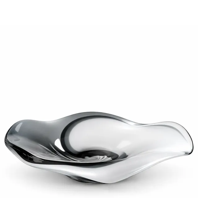 Sia Home Alaska 41 cm coupelle décorative verre blanc