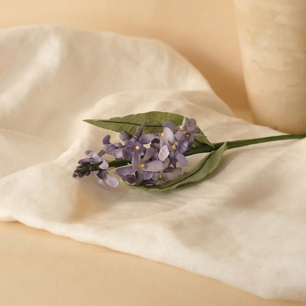 Flowrette Lila fleur en papier violette x1 sans entretien