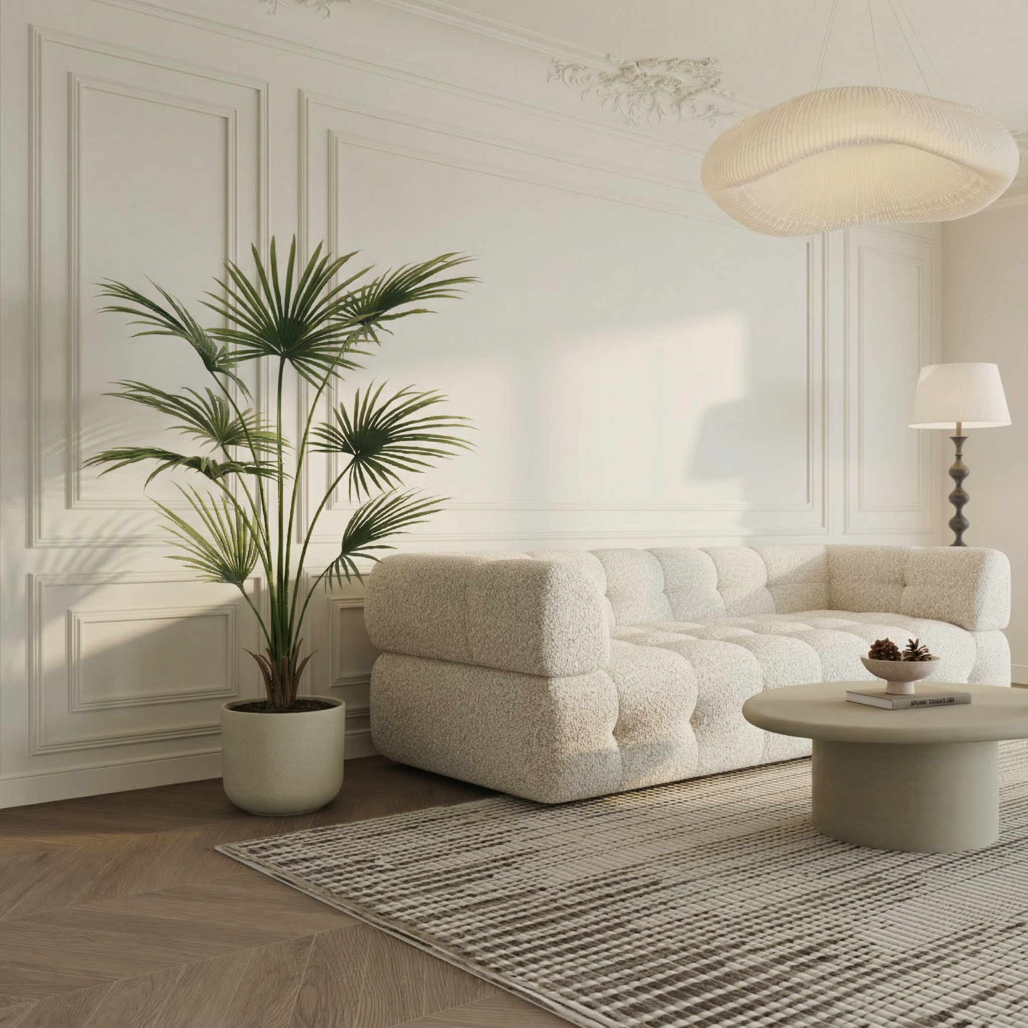 Sia Home Kwai palmier artificiel vert 160 cm en pot