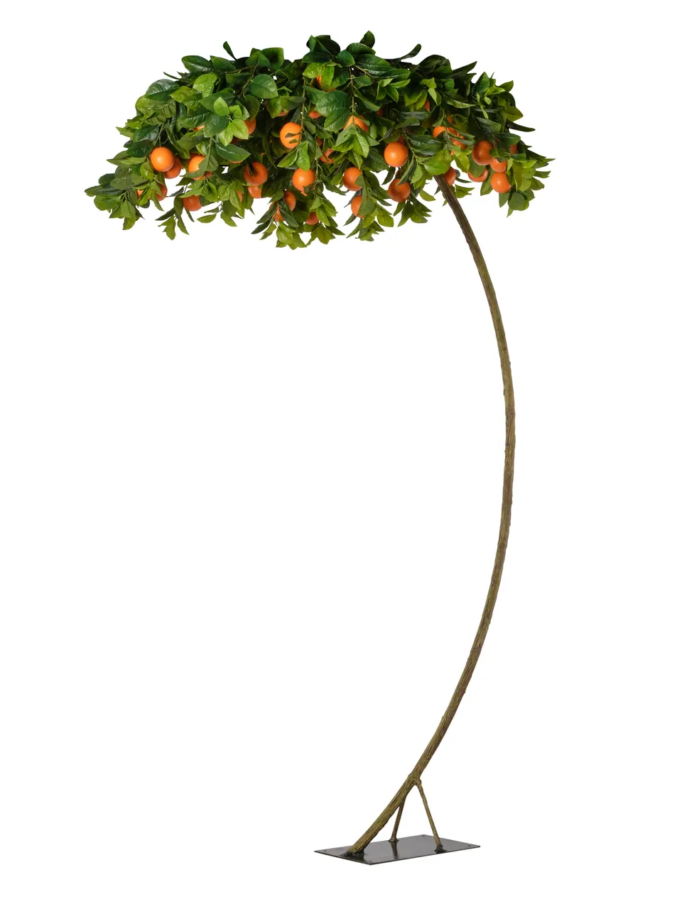 Feuillazur Rungis Arbre orange arbre artificiel glycine retombante