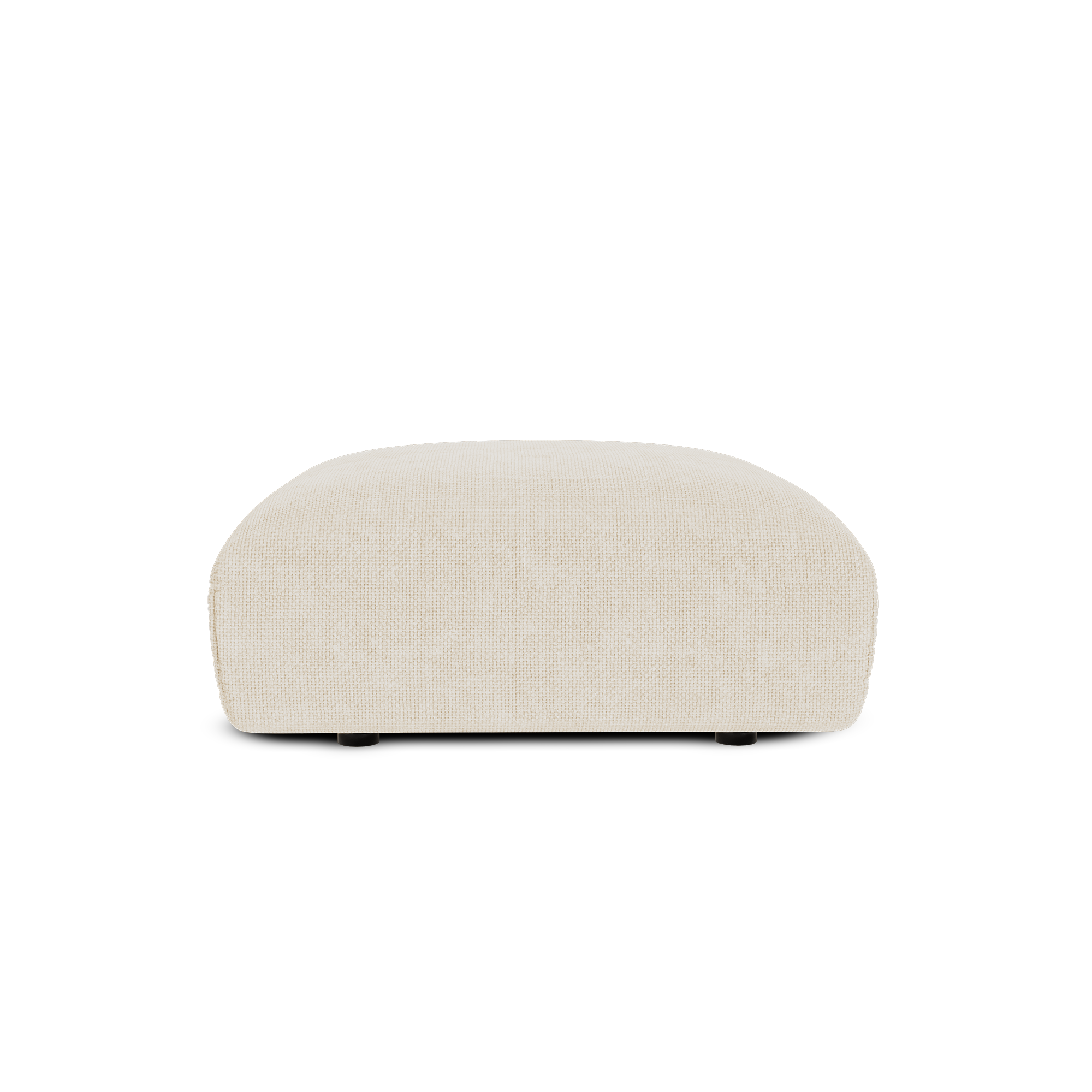Sia Home Nooma pouf crème - assise modulaire salon