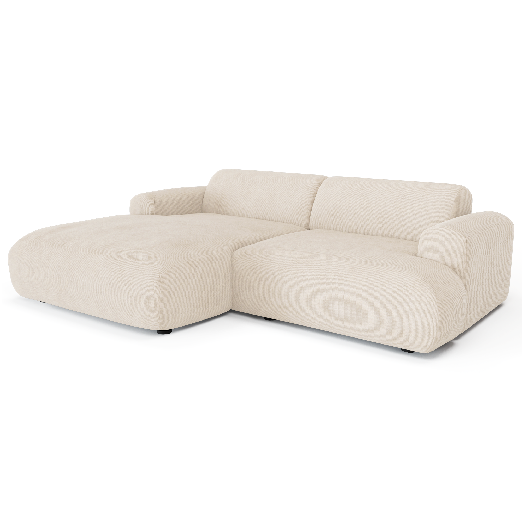 Sia Home Canapés Myra angle gauche canapé 5 places beige