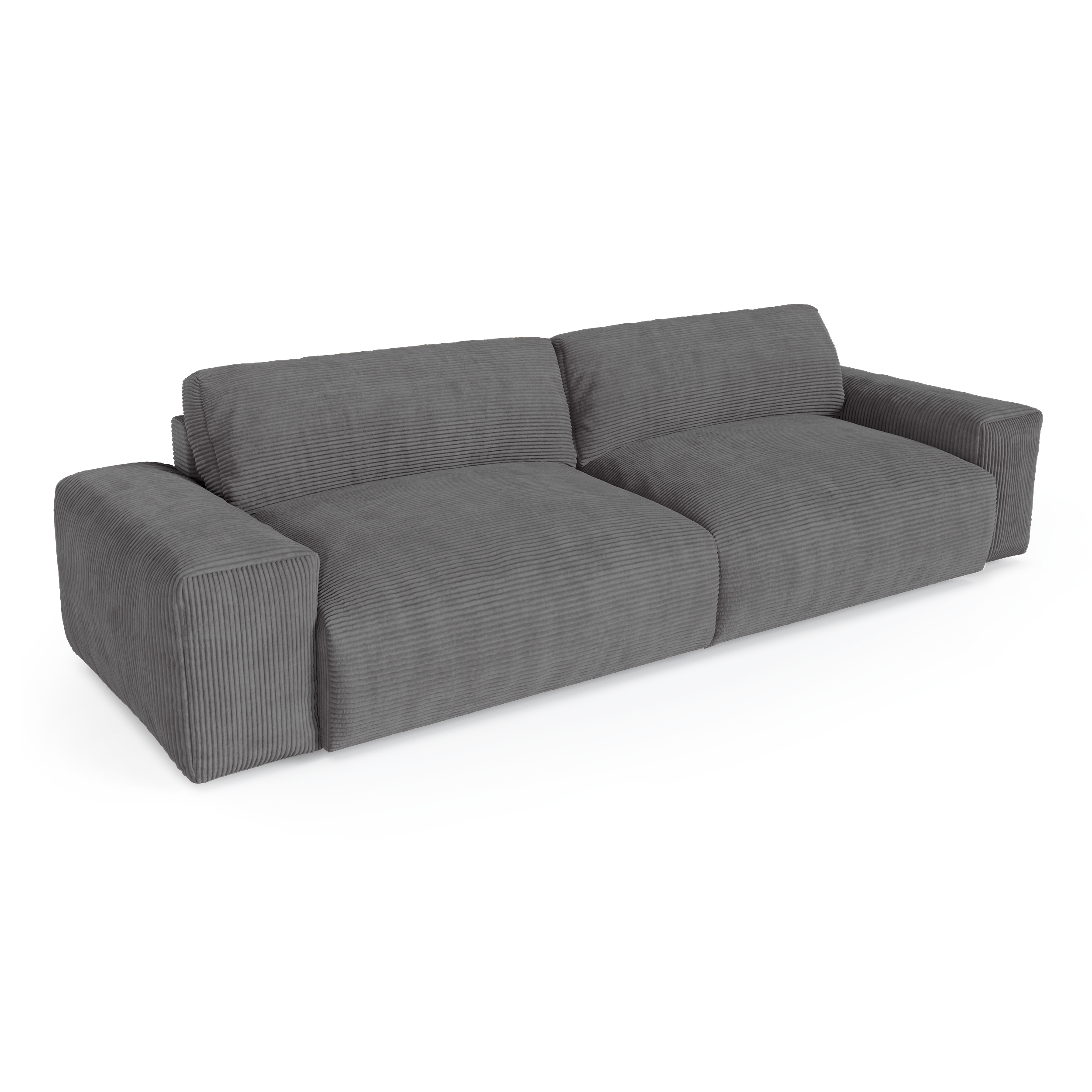 Sia Home Bliss canapé droit gris anthracite