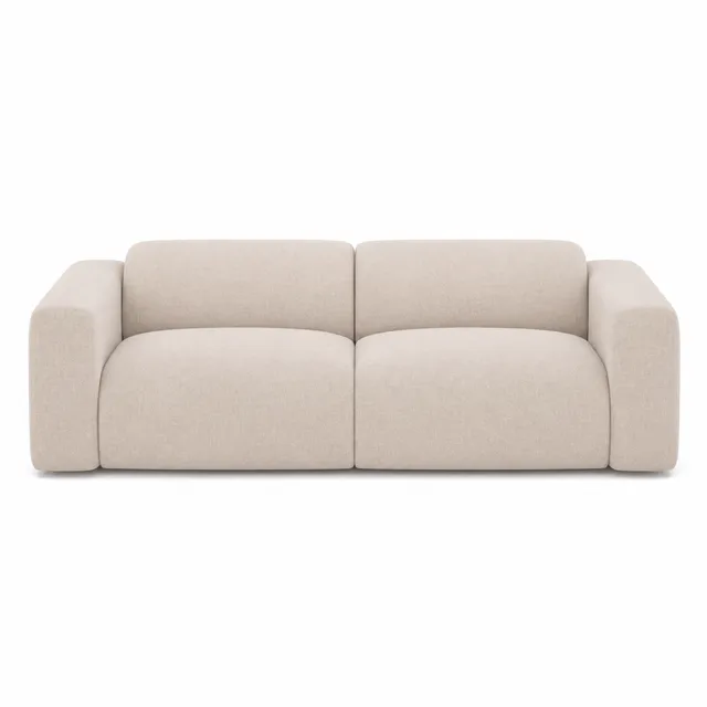 Sia Home Myra canapé droit beige assise généreuse
