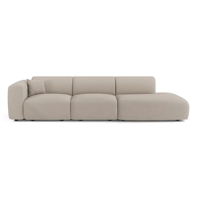 Sia Home Myra canapé droit beige 5 places confortable