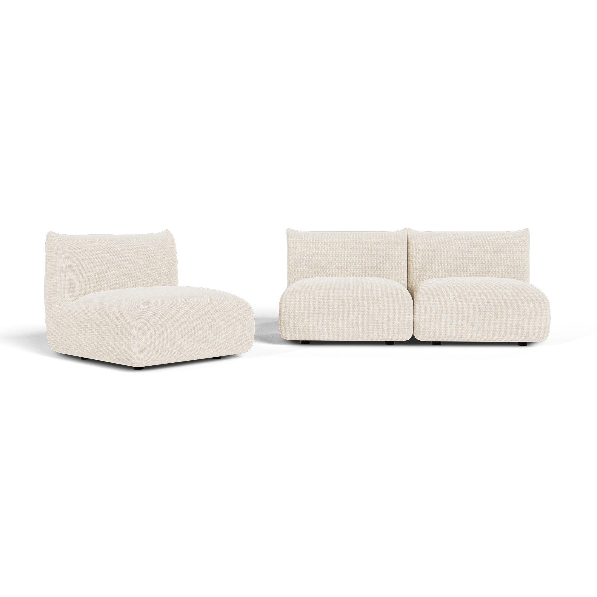 Sia Home Canapés Nooma canapé modulable 291 cm 5 places