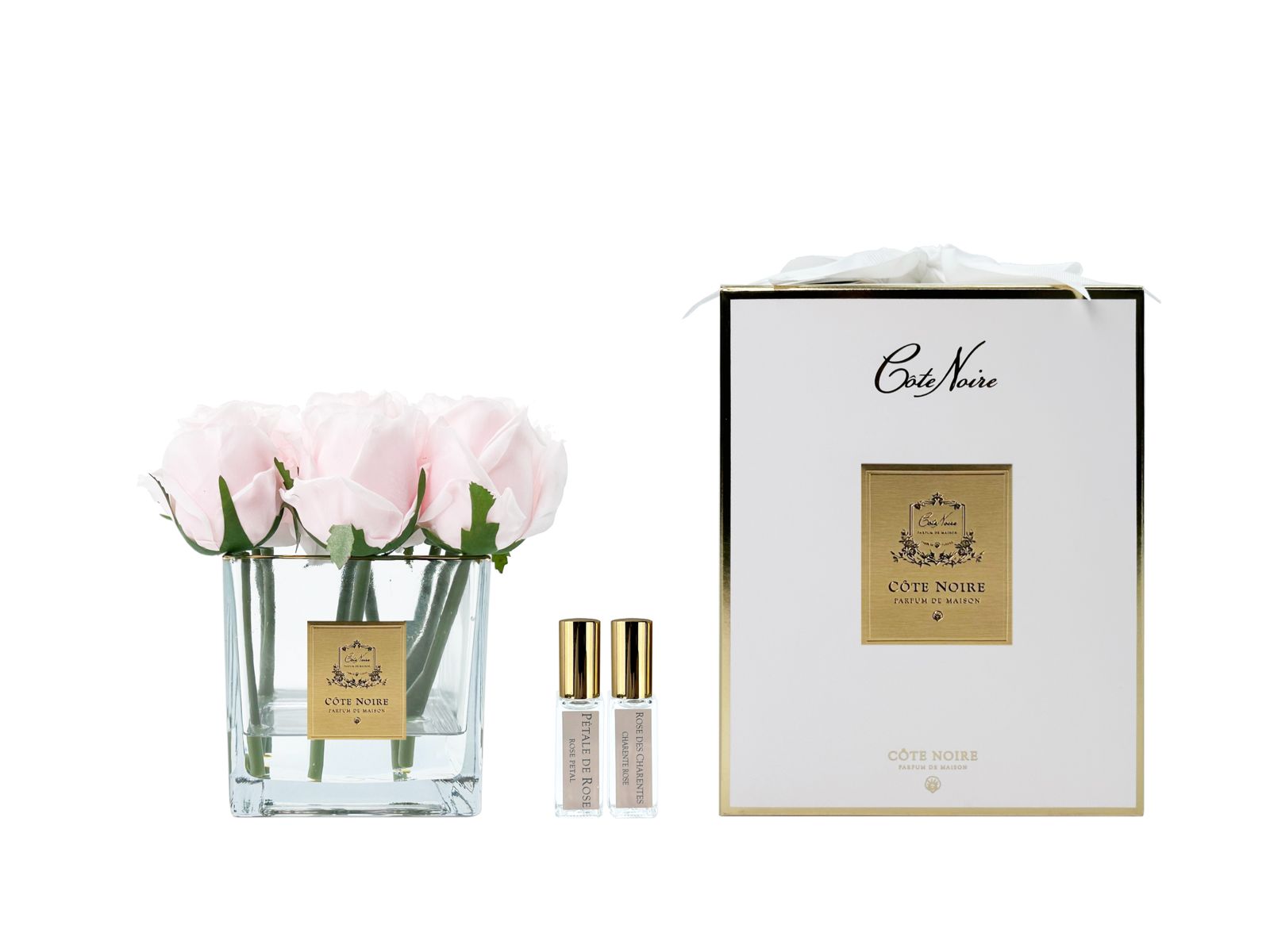 Côte Noire Couture SVC906 bouquet 9 boutons roses french pink