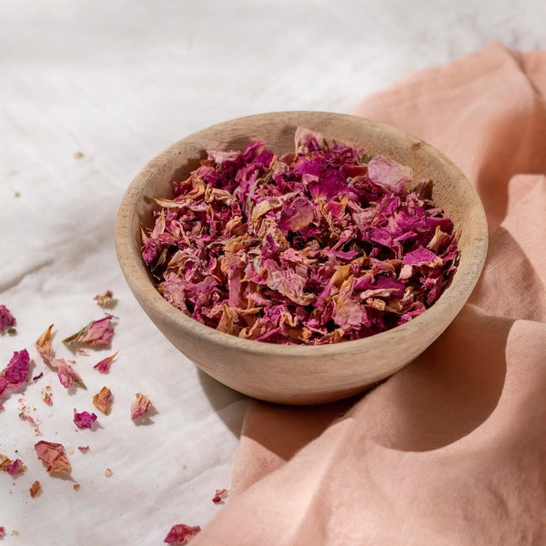 Flowrette Fleurs séchées Confettis pétales séchés 1 L naturel