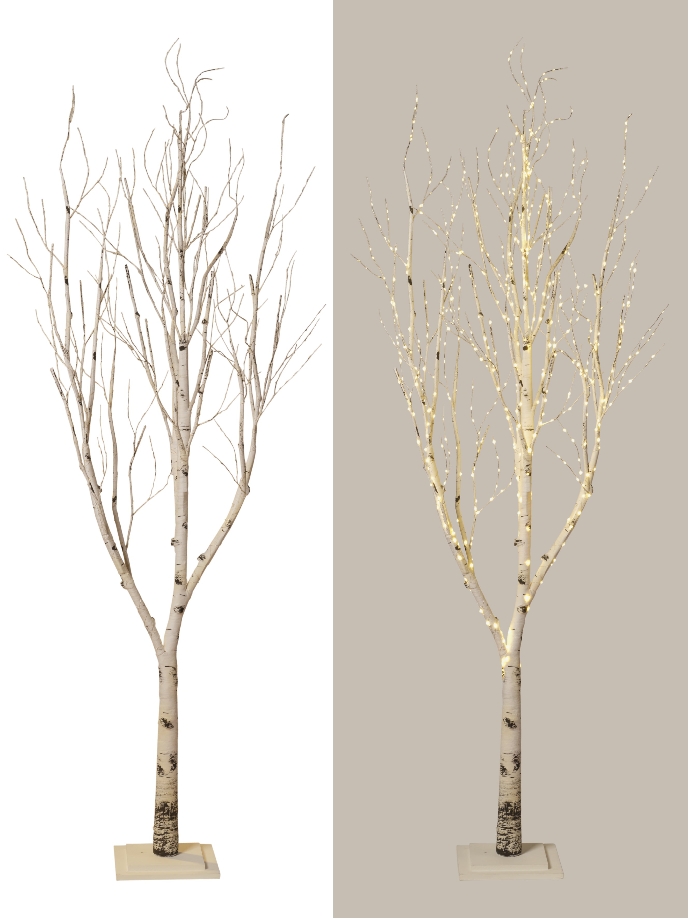 Feuillazur Rungis arbre naturel lumineux 240 cm 860 LED