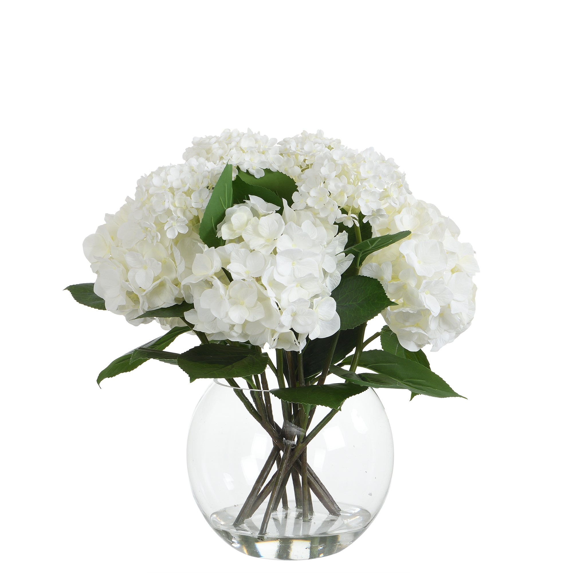 Sia Home Composition Hydrangeas 52cm fleurs artificielles blanc