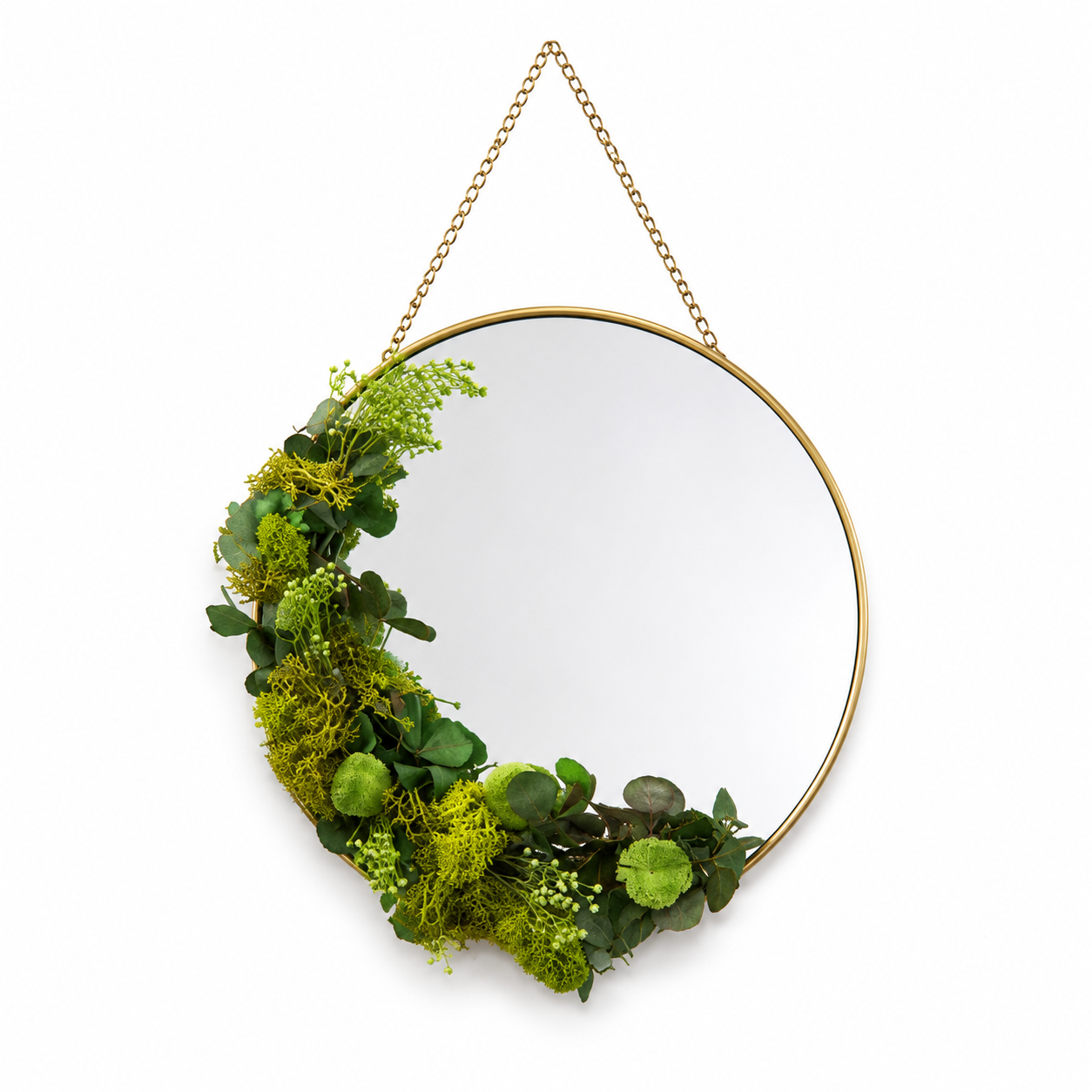 Ateliers Ouchamp Rue Crémieux miroir fleuri S rose stabilisé