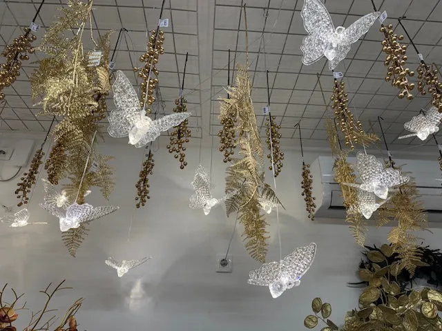 Feuillazur Rungis Papillon lumineux déco lumineuse 170cm