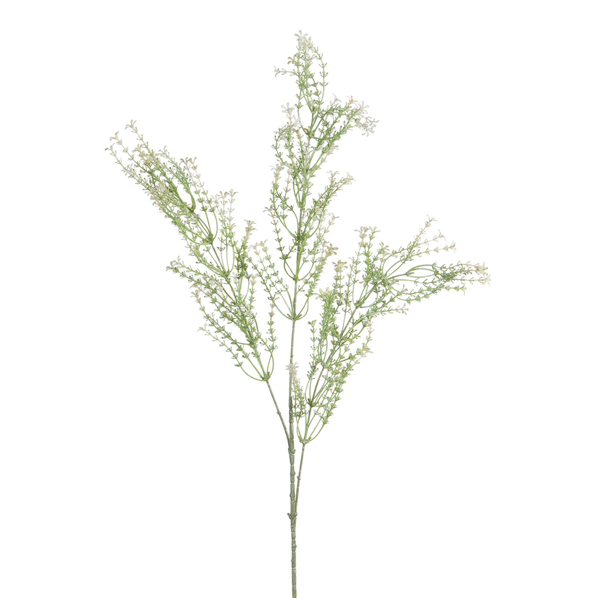 Sia Home Feuillages artificiels 92 cm tige fleurie blanc