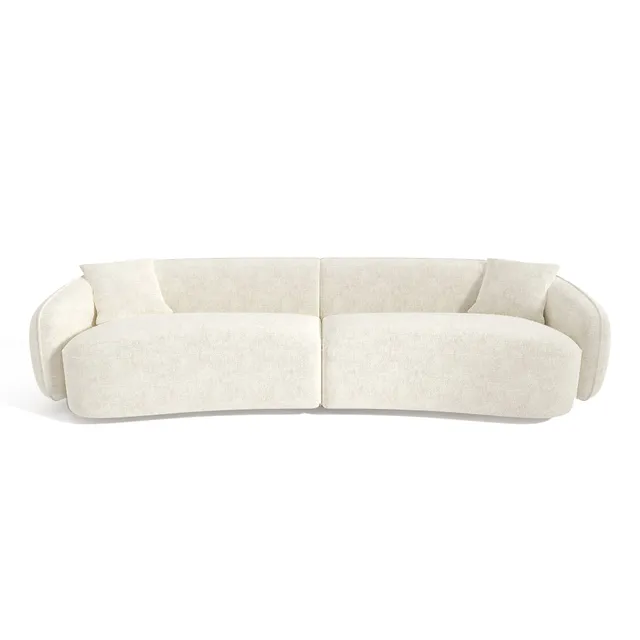 Sia Home Canapé Céline canapé 4 places crème