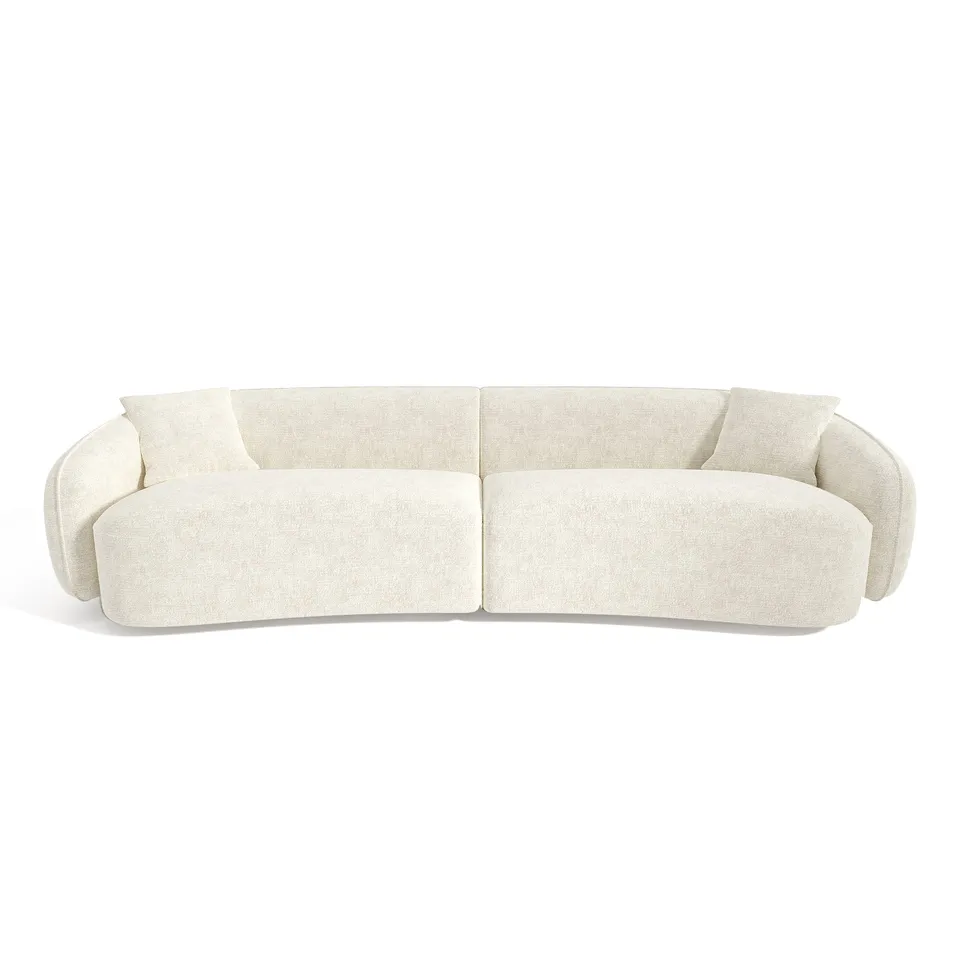 Sia Home Canapé Céline canapé 4 places crème