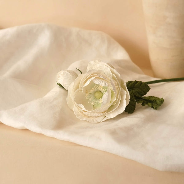Flowrette Rose Queen fleur en papier rose main