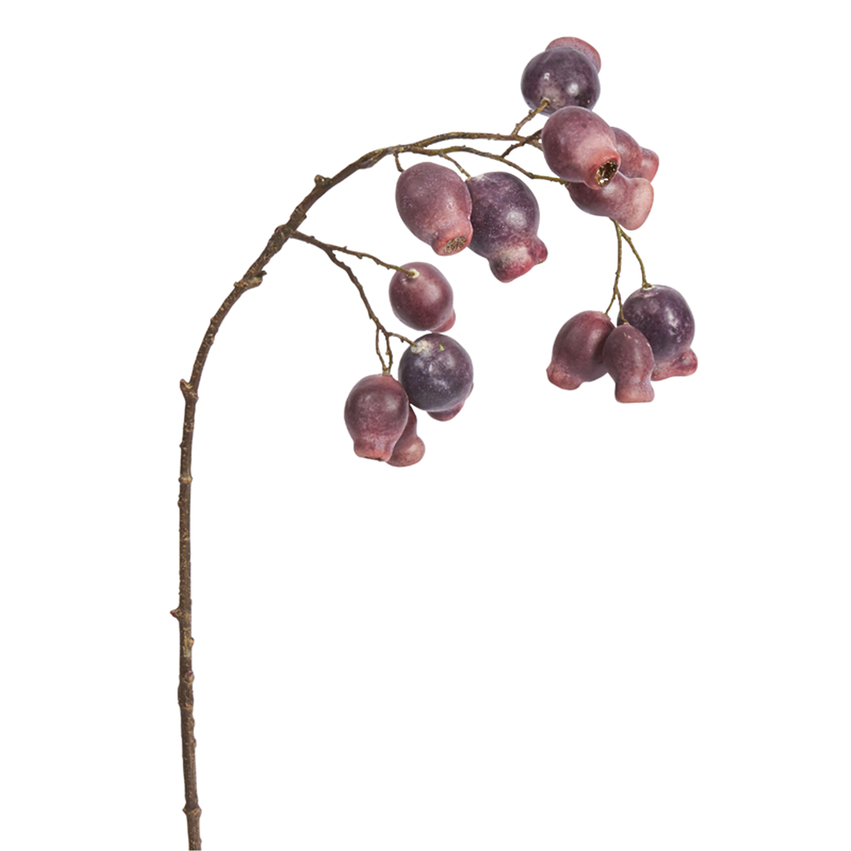 Sia Home Églantier 64 cm branche artificielle orange