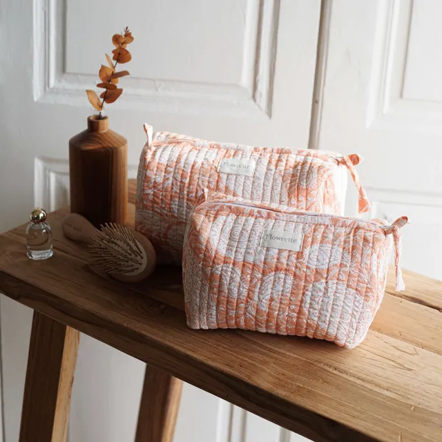 Flowrette Pushkar trousse toilette coton jaune taille M