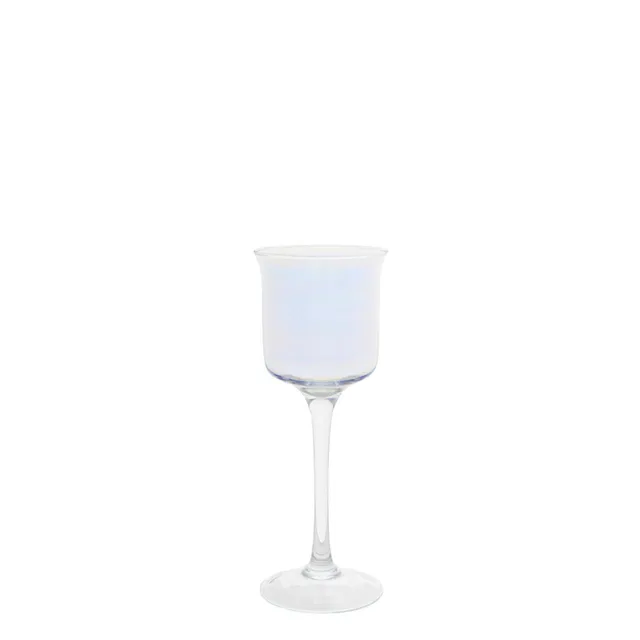 Sia Home Pearly porte-bougie à pied irisé 30 cm