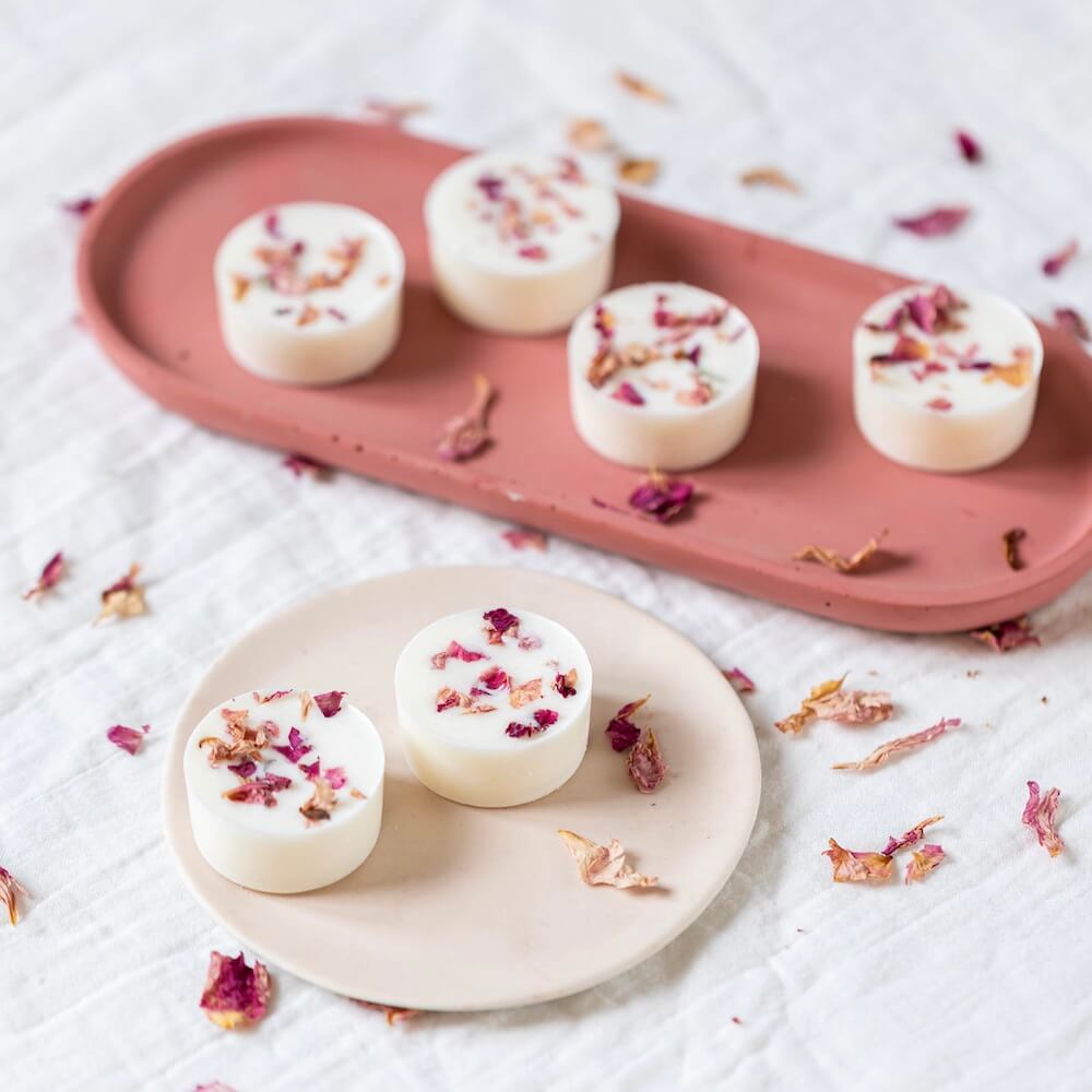 Flowrette Fondants fleuris fondants parfumés rose sauvage x6