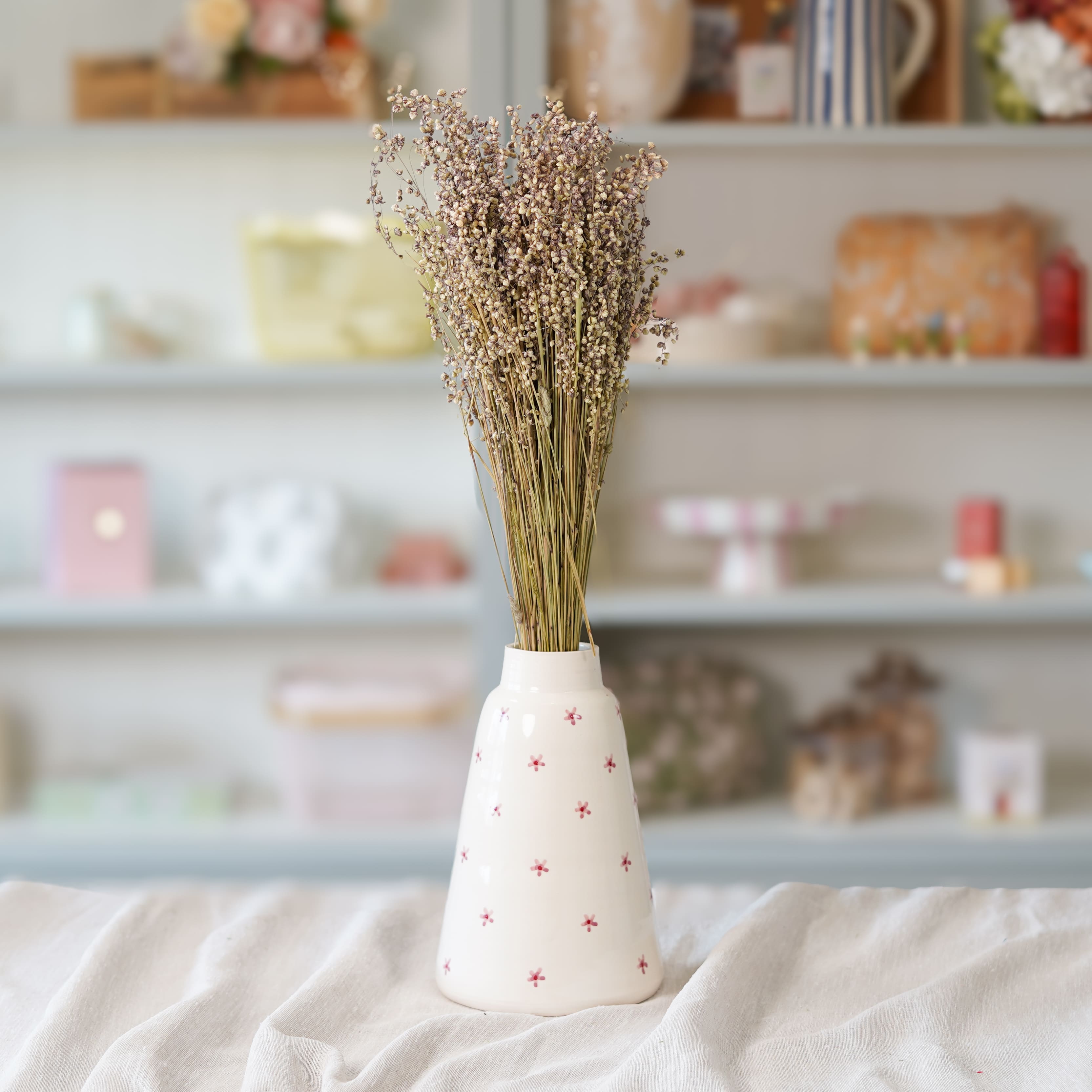 Flowrette briza minor botte fleurs séchées beige x1