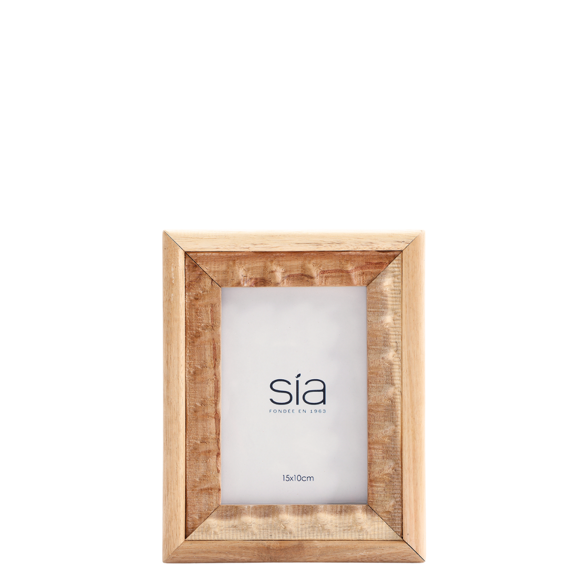 Sia Home Cadre Natté cadre photo acacia beige 10x15