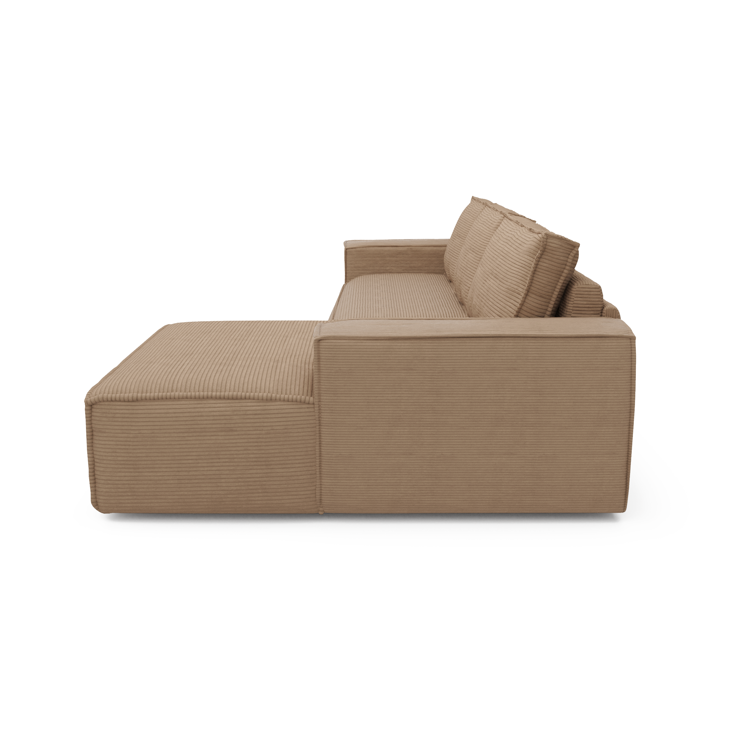 Sia Home Joan canapé convertible angle droit taupe