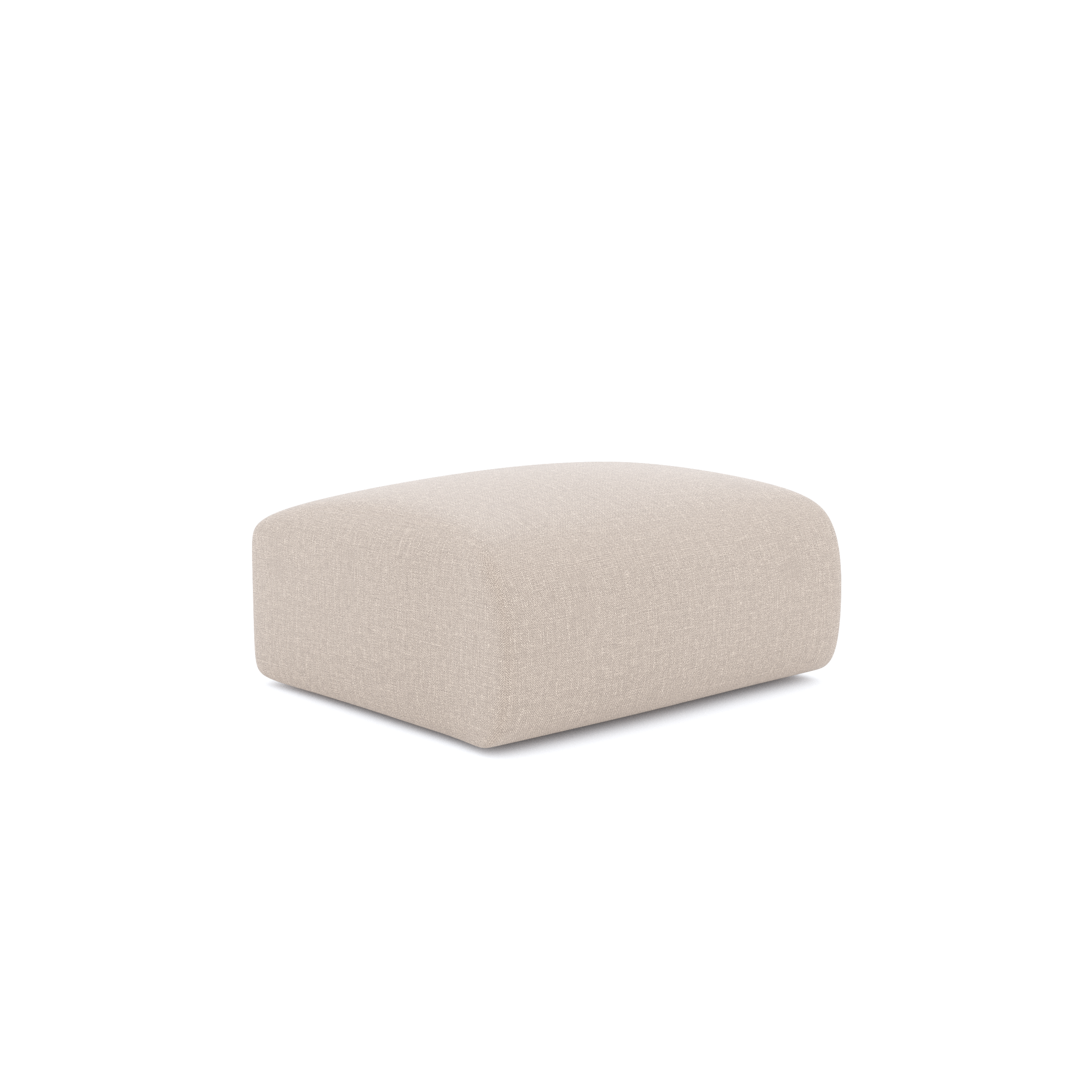 Sia Home Myra pouf beige assise arrondie confort
