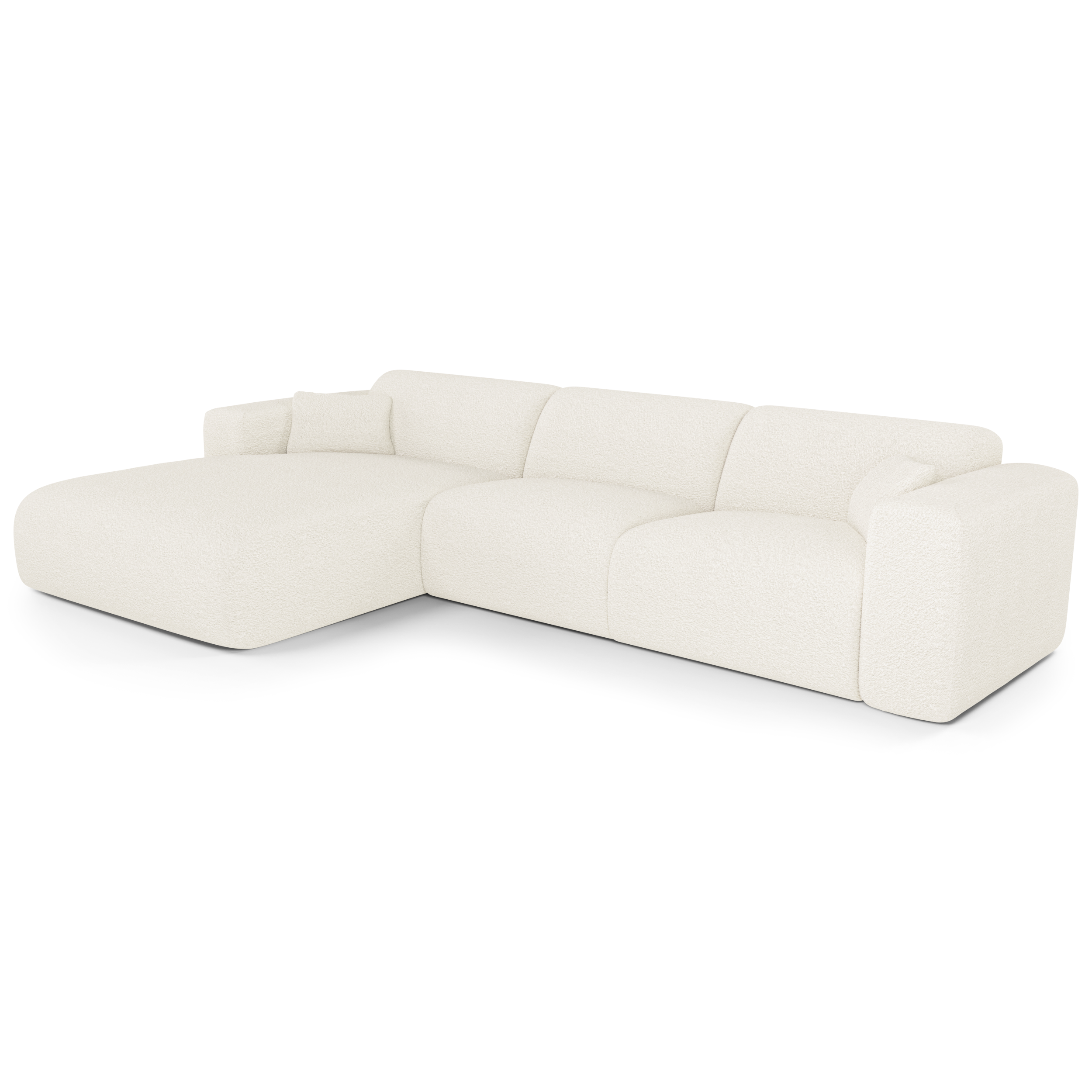 Sia Home Canapés Myra canapé convertible crème angle gauche