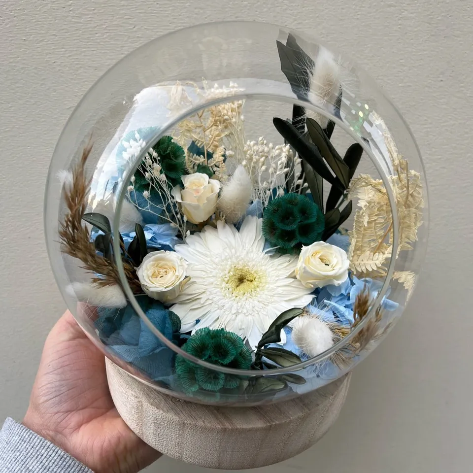 Ateliers Ouchamp Bulles Rue Broussais bulle gerbera