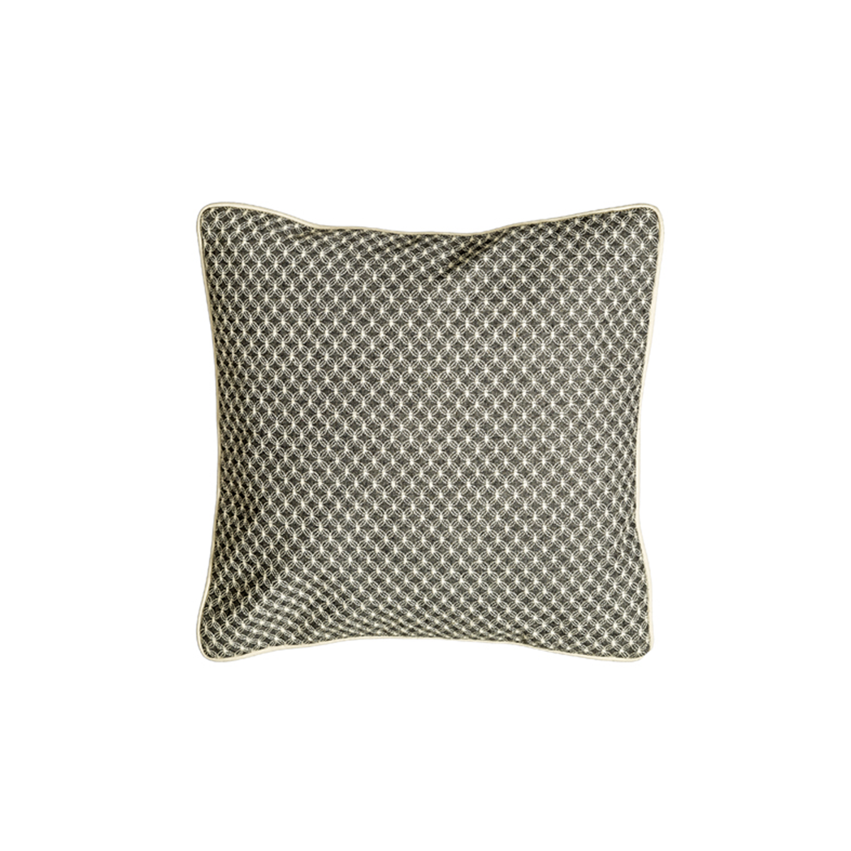 Sia Home Allan housse de coussin 40x40 cm gris motifs