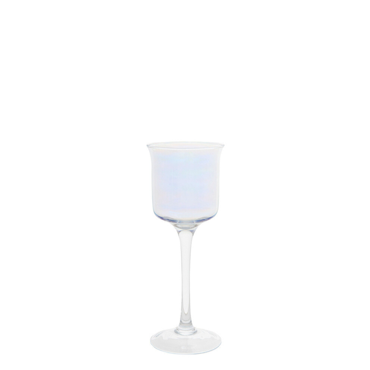 Sia Home Pearly porte-bougie à pied irisé 30 cm