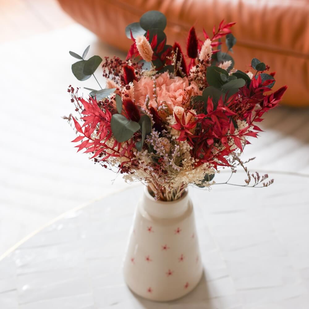 Flowrette Oscar bouquet fleurs séchées taille M printanier