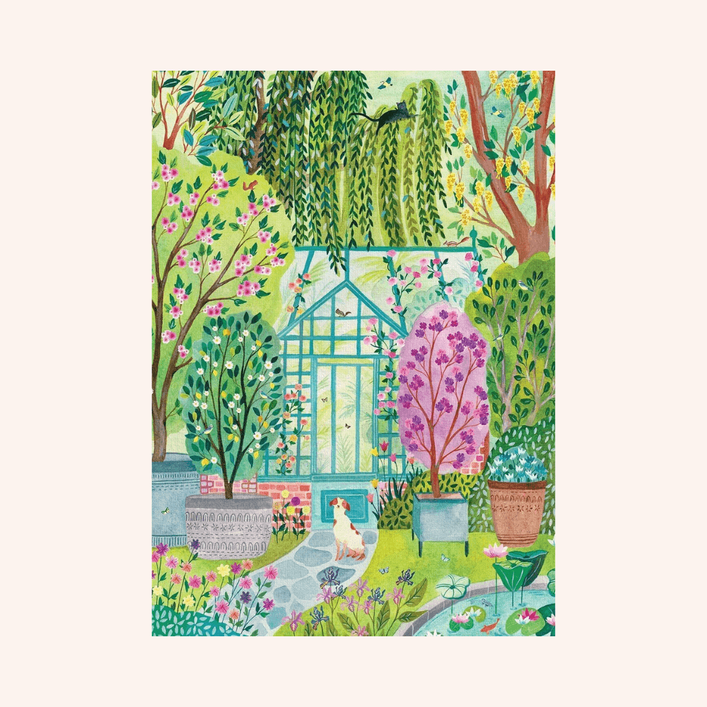 Flowrette Loisirs créatifs Puzzle Jardin Secret 1000 pièces