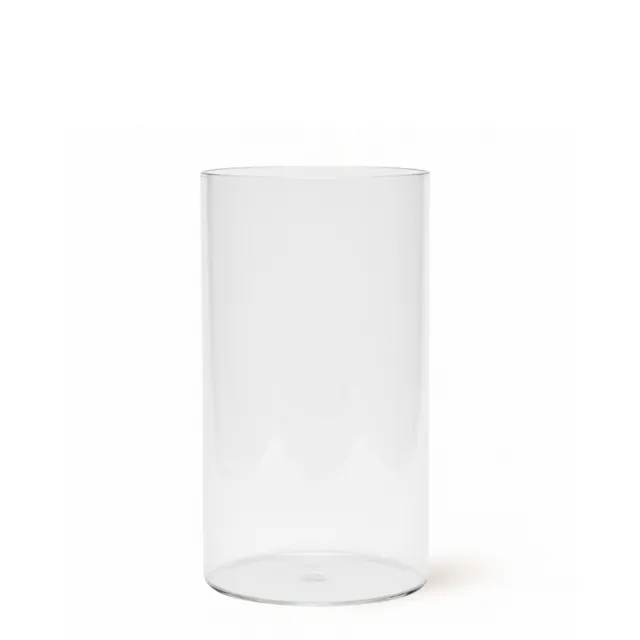Sia Home Halo photophore transparent 20 cm verre 2-en-1