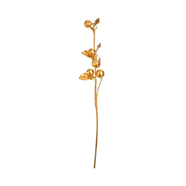 Sia Home Pommier branche artificielle dorée 76 cm