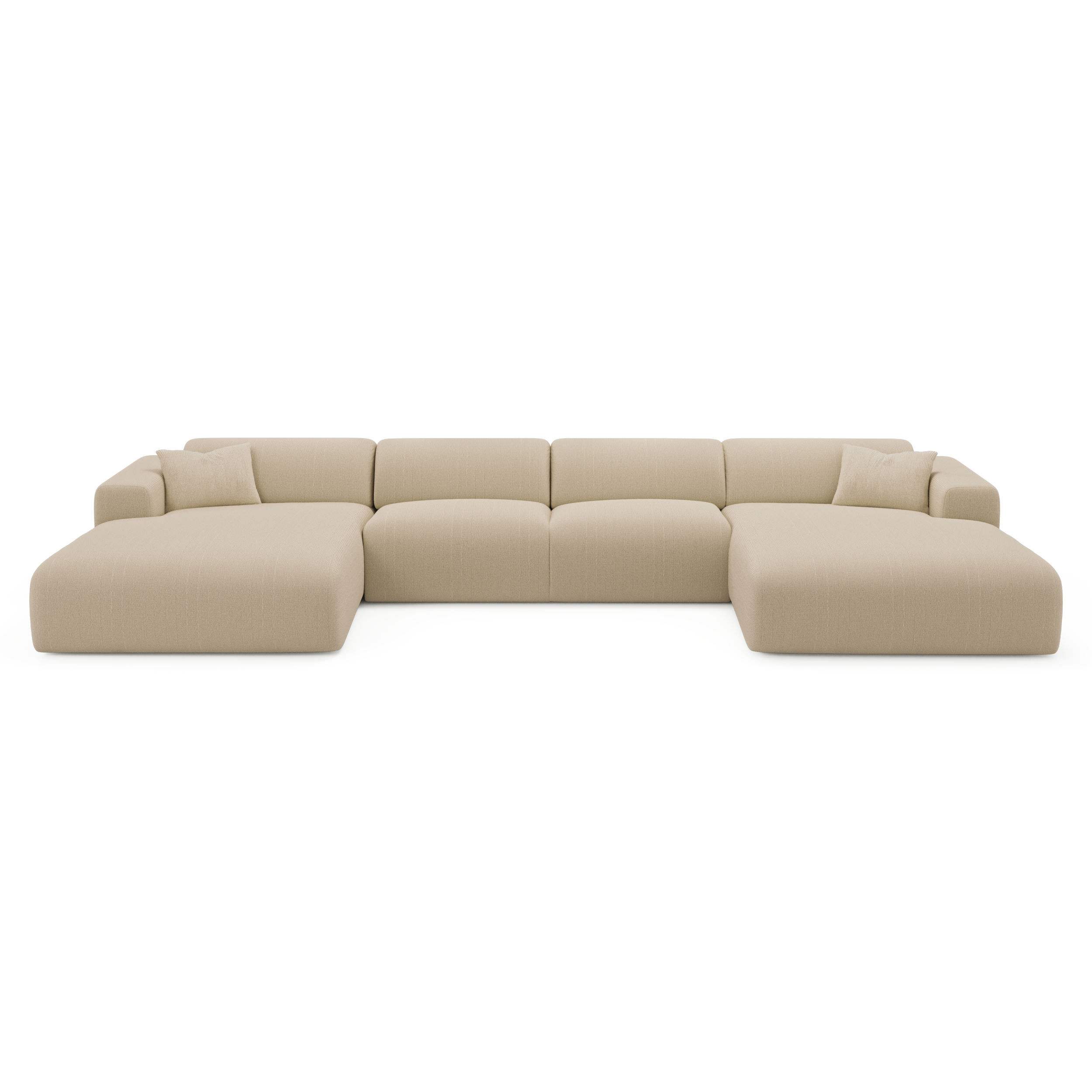 Sia Home Myra canapé symétrique crème beige 356 cm