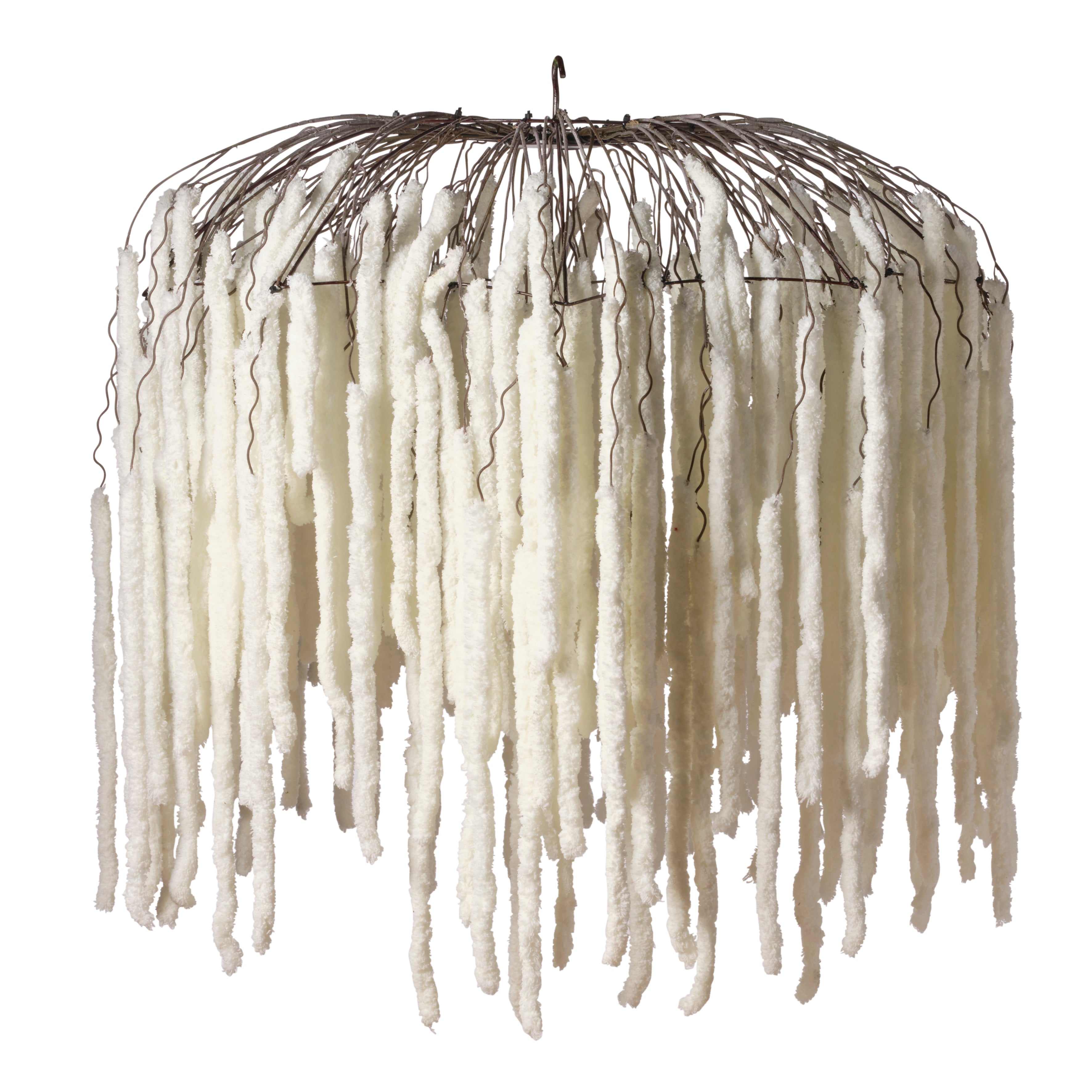 Feuillazur Rungis Ombrelle amarante blanc fleur 110cm Noël