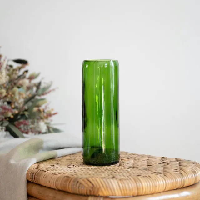 Flowrette Vases Vase Merlot vase verre recyclé