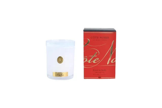 Côte Noire Soy Blend Candles XCA450 bougie parfumée Jour de Noël 450g