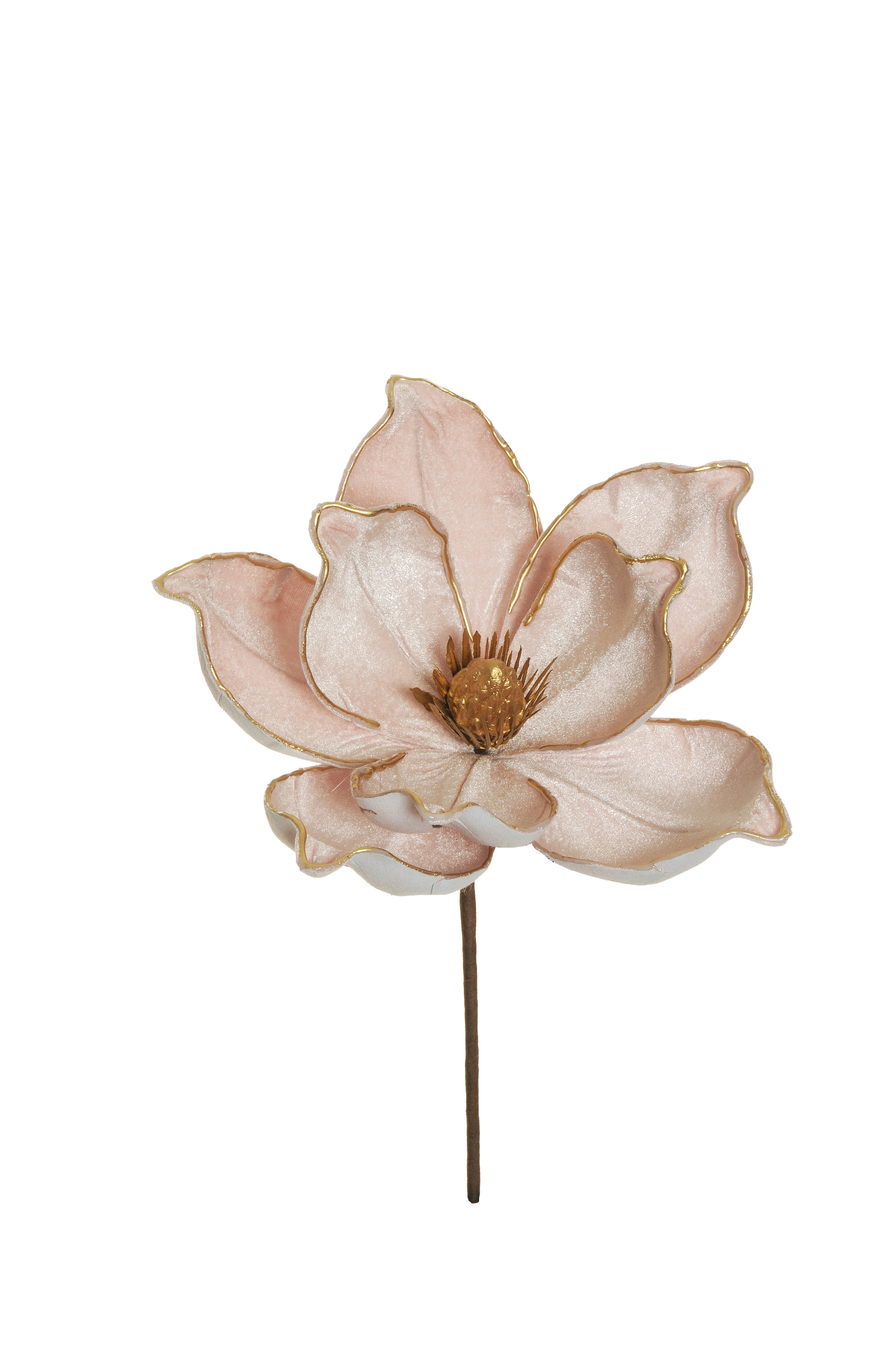 Feuillazur Rungis Magnolia velours rouge 21x30 cm fleur