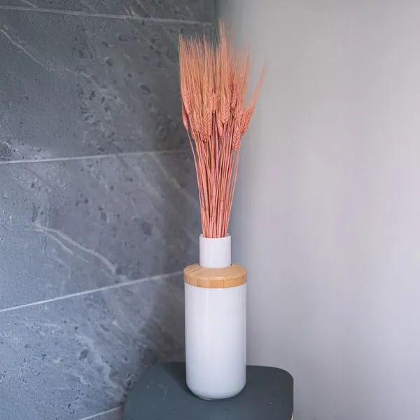 Flowrette Fleurs séchées botte orge rose vieilli