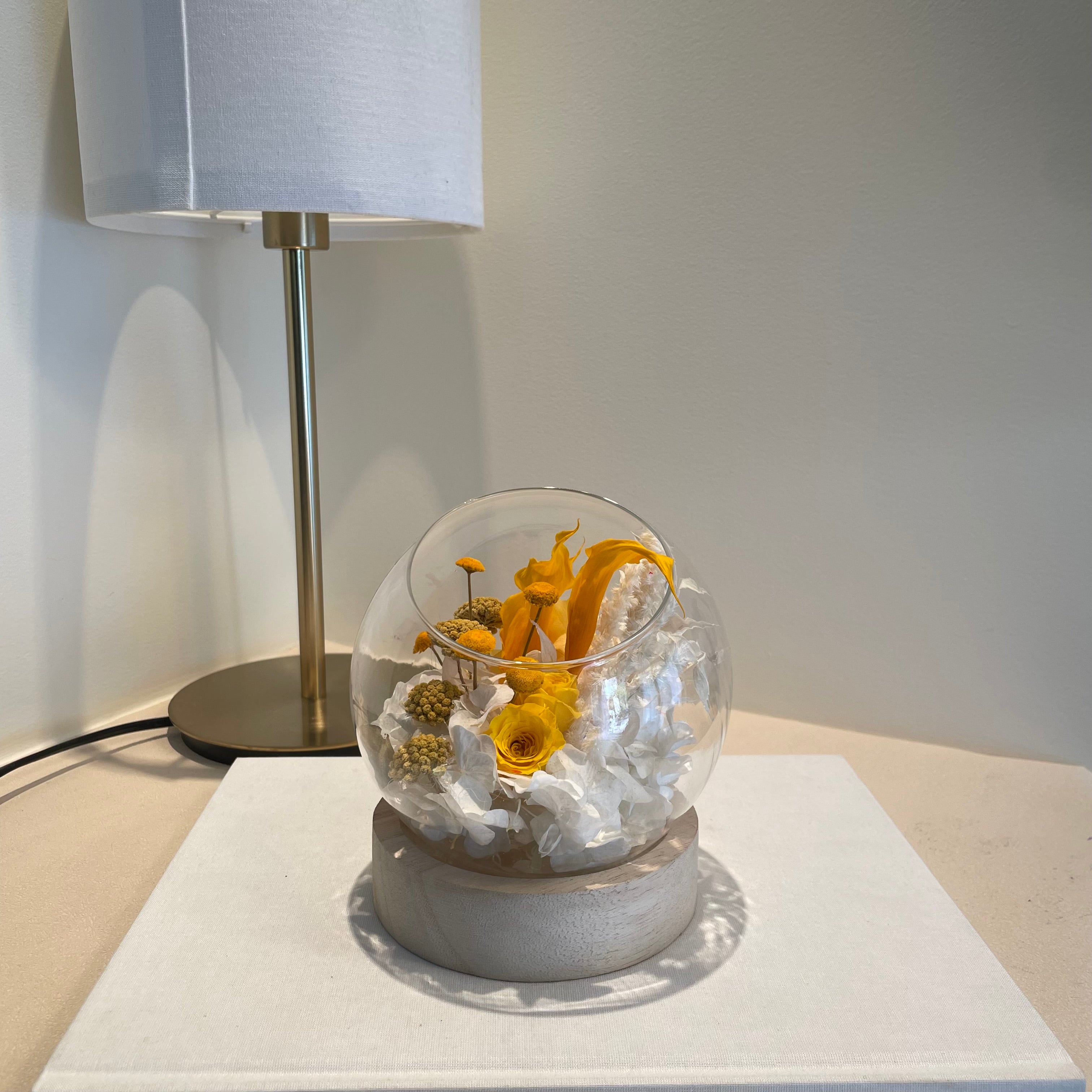 Ateliers Ouchamp Bulles Emilio Castellar bulle 10 cm jaune