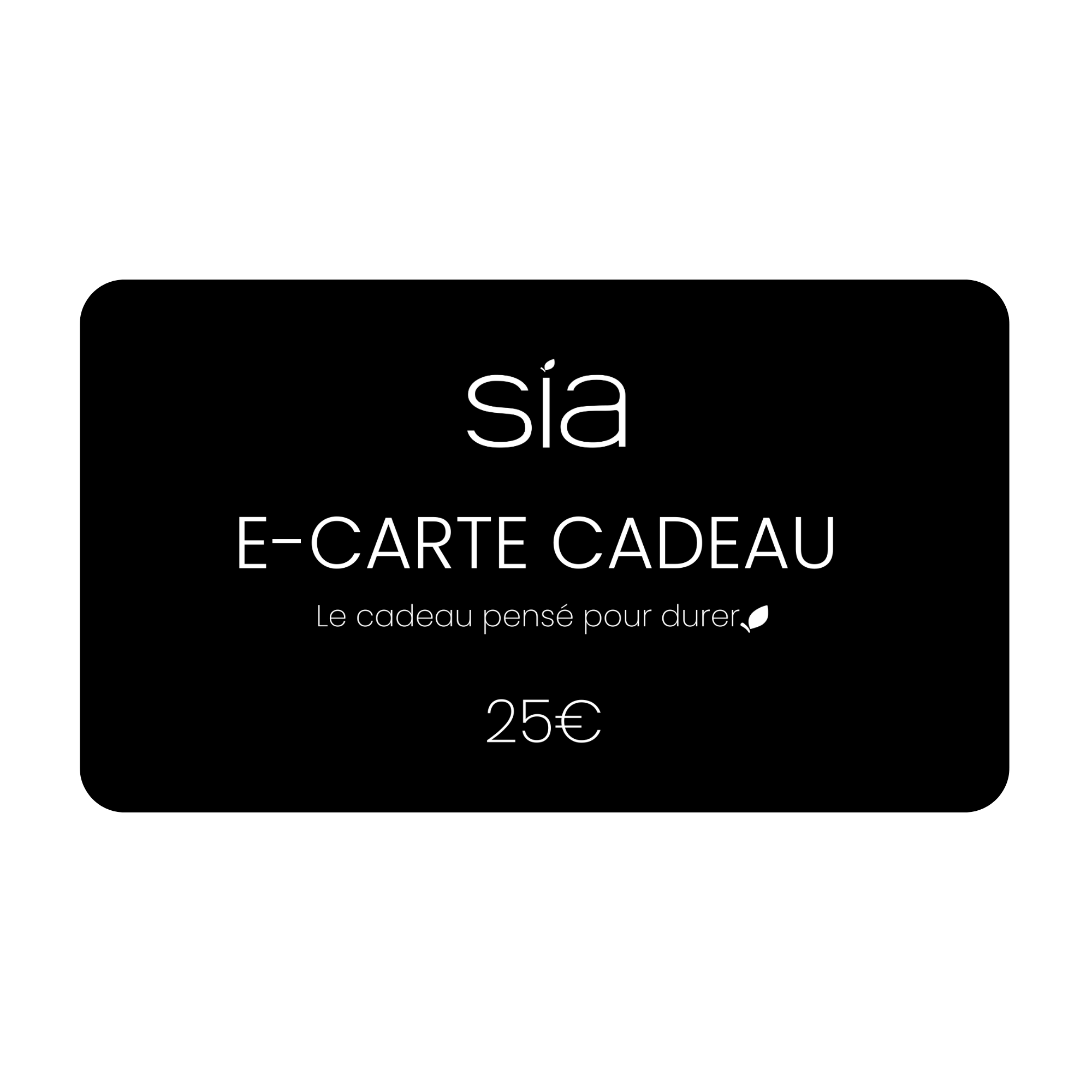 Sia Home e-carte-cadeau 10€ idée cadeau déco