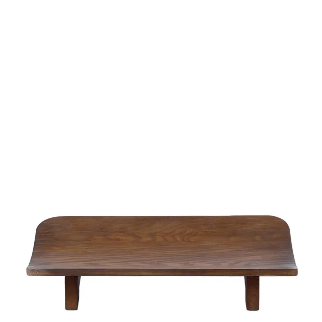 Sia Home Arlo Plateau décoratif sur pieds marron